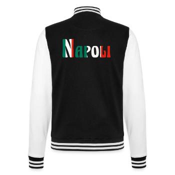 Napoli - Veste Teddy - noir/blanc - Dos - Marisol (170cm)