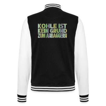 Idées de cadeaux d’anniversaire pour des conseils de style de vie écologique - Veste Teddy - noir/blanc - Dos - Marisol (170cm)