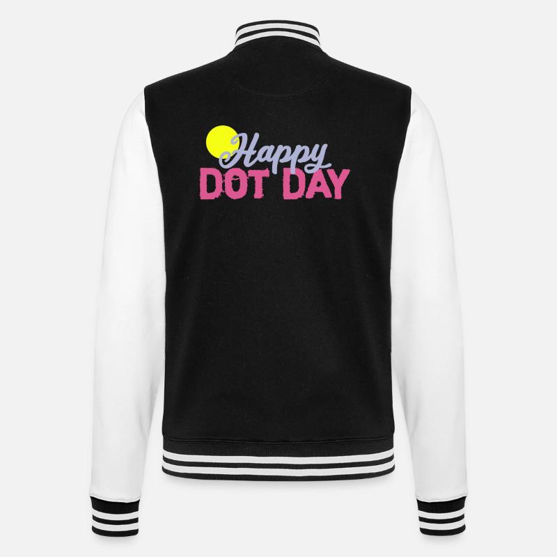 Points jour comme soleil - Veste Teddy - noir/blanc