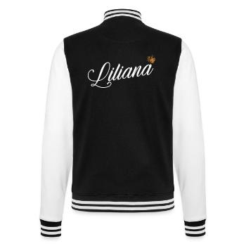 Liliana Nom pour Femmes Enfants Tout-petits - Liliana - Veste Teddy - noir/blanc - Dos - Marisol (170cm)