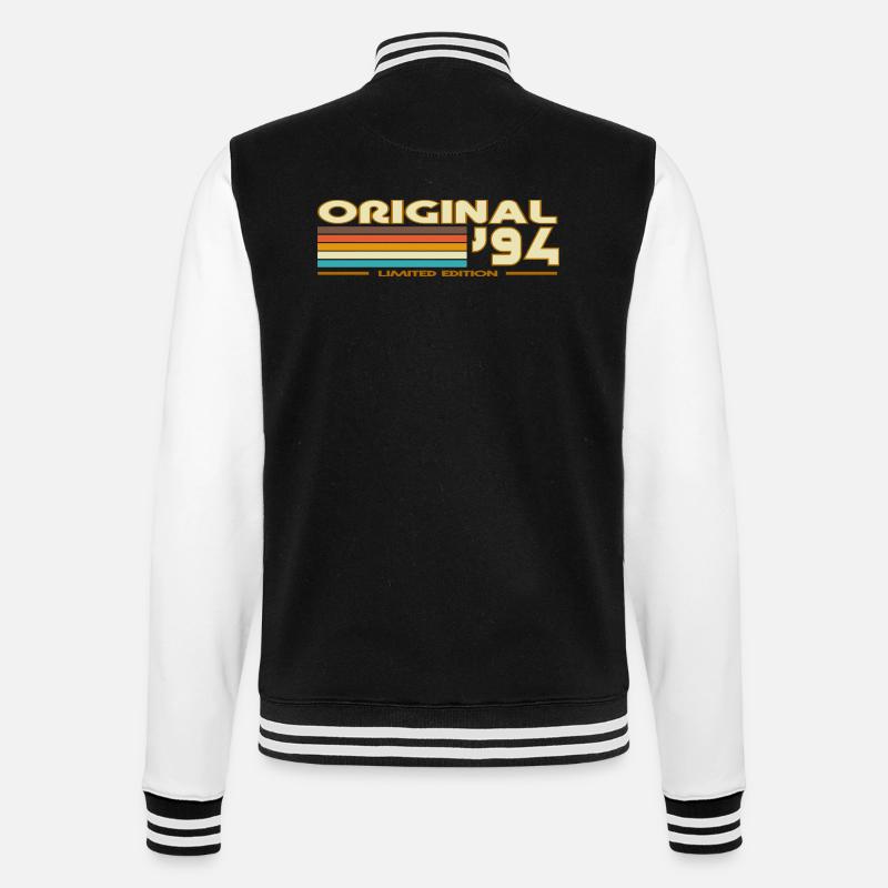 1994 - College Sweat Jacket - black/white