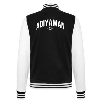 Adiyaman 02 Turquie Turquie Cadeau Vacances Türk TR - Veste Teddy - noir/blanc - Dos - Marisol (170cm)