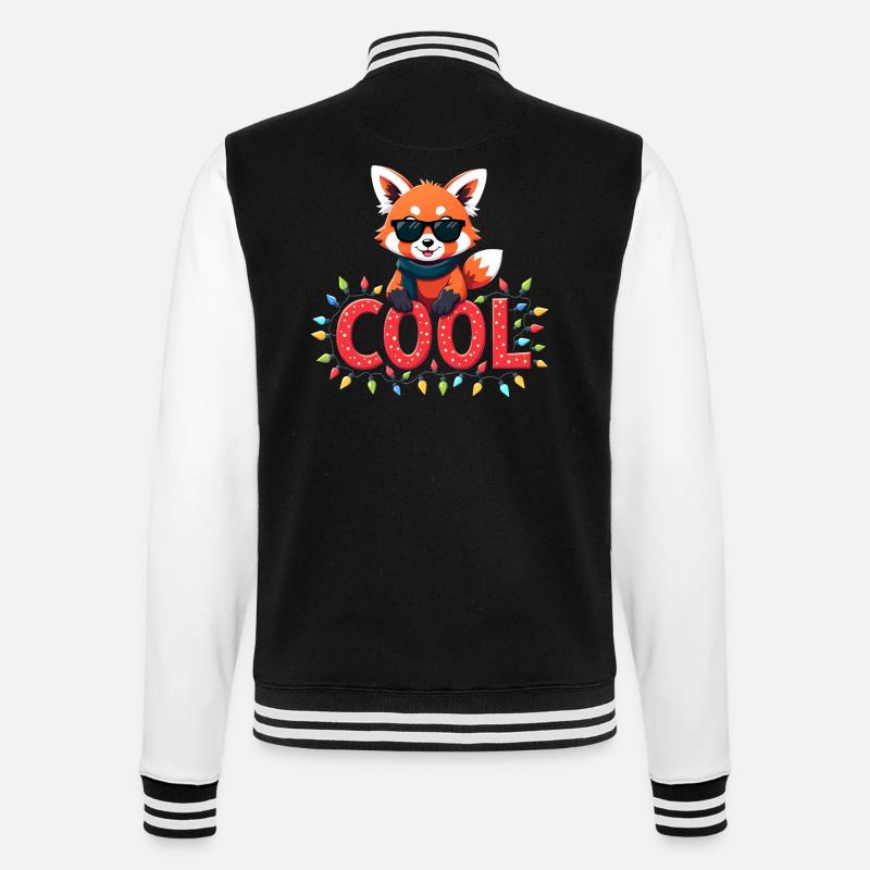 Joyeux Noël - Édition Panda Rouge - Veste Teddy - noir/blanc