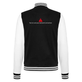 Network Connection 2 - College-Sweatjacke - Schwarz/Weiß - Hinten - Marisol (170cm)