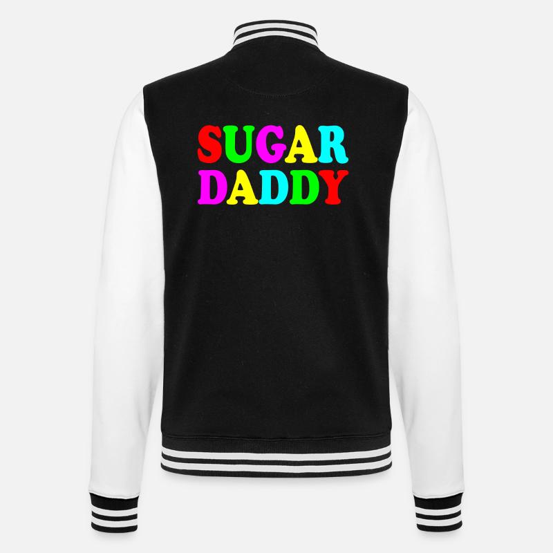 Sugar daddy - College-Sweatjacke - Schwarz/Weiß