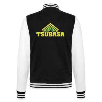 Vorname Tsubasa - College-Sweatjacke - Schwarz/Weiß - Hinten - Marisol (170cm)