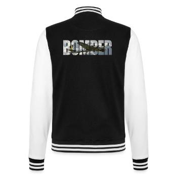 bombardier B-17 Forteresse volante - Veste Teddy - noir/blanc - Dos - Marisol (170cm)