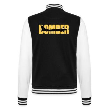 Blouson aviateur Tu-95 - Veste Teddy - noir/blanc - Dos - Marisol (170cm)