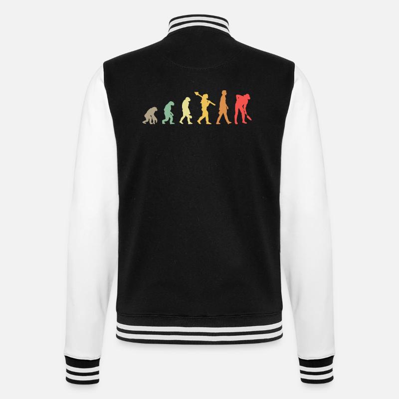 Evolution Farmer  - College-Sweatjacke - Schwarz/Weiß