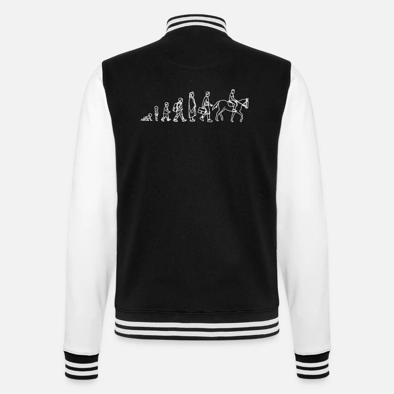 Développement de l’enfant au cavalier - Veste Teddy - noir/blanc