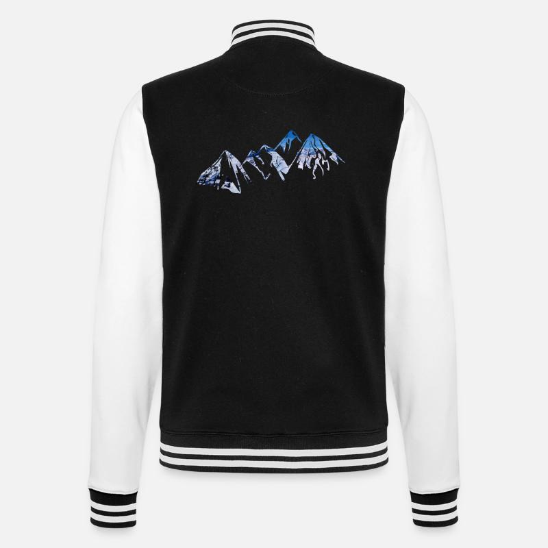 snowscape - Veste Teddy - noir/blanc