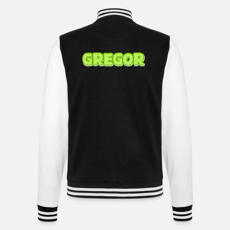 Gregor Gregor - Veste Teddy - noir/blanc