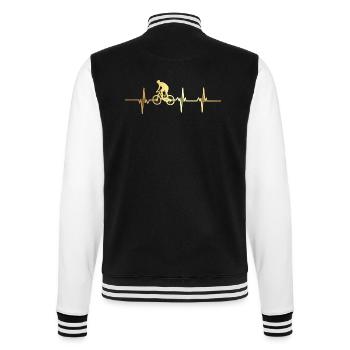 Battement de cœur Vélo - Veste Teddy - noir/blanc - Dos - Marisol (170cm)