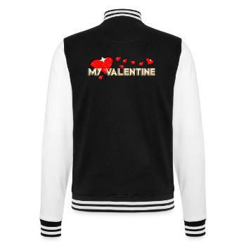 Fabuleuse Saint-Valentin - Veste Teddy - noir/blanc - Dos - Marisol (170cm)