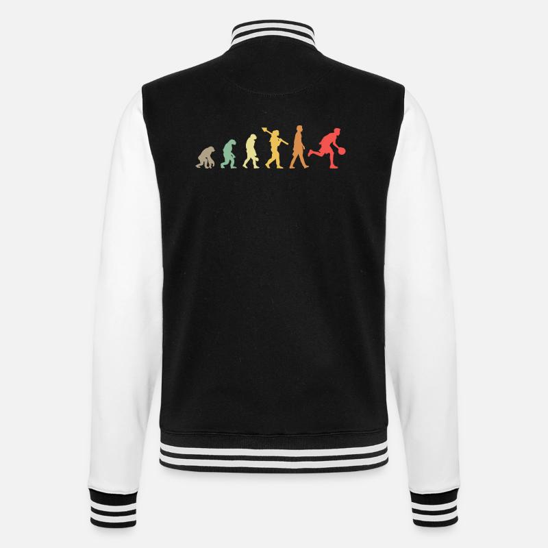 Evolution Basketball - Veste Teddy - noir/blanc