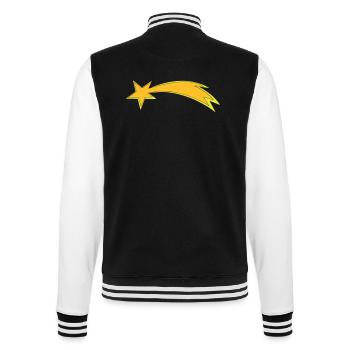 christmas star - College-Sweatjacke - Schwarz/Weiß - Hinten - Marisol (170cm)