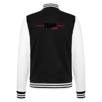 team_leader - College-Sweatjacke - Schwarz/Weiß - Hinten - Marisol (170cm)