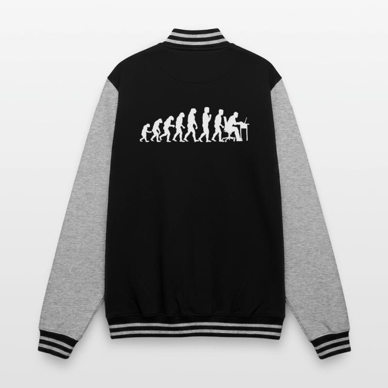 Evolution Technicien Informatique Programmation Nerd Veste Teddy