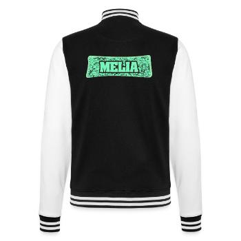 Geschenk für Melia - College-Sweatjacke - Schwarz/Weiß - Hinten - Marisol (170cm)