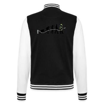 evolution_feuerwehrmann_032015_a_3c - College-Sweatjacke - Schwarz/Weiß - Hinten - Marisol (170cm)