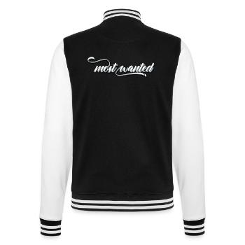 le plus recherché - Veste Teddy - noir/blanc - Dos - Marisol (170cm)
