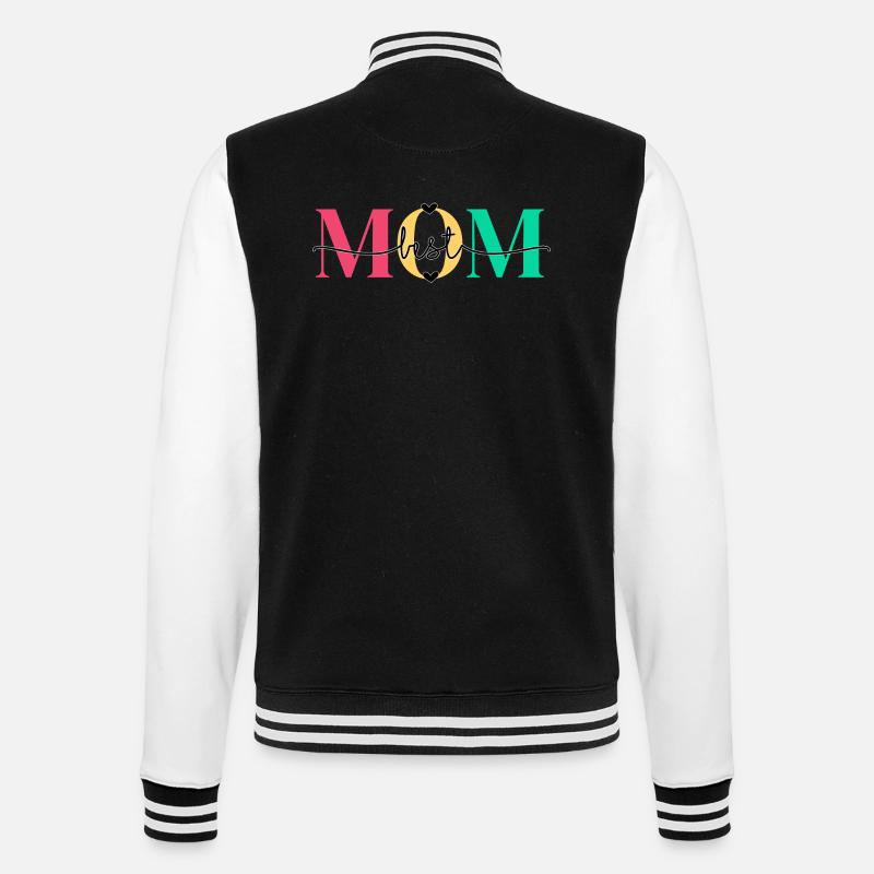 Meilleure maman colorée 2 - Veste Teddy - noir/blanc