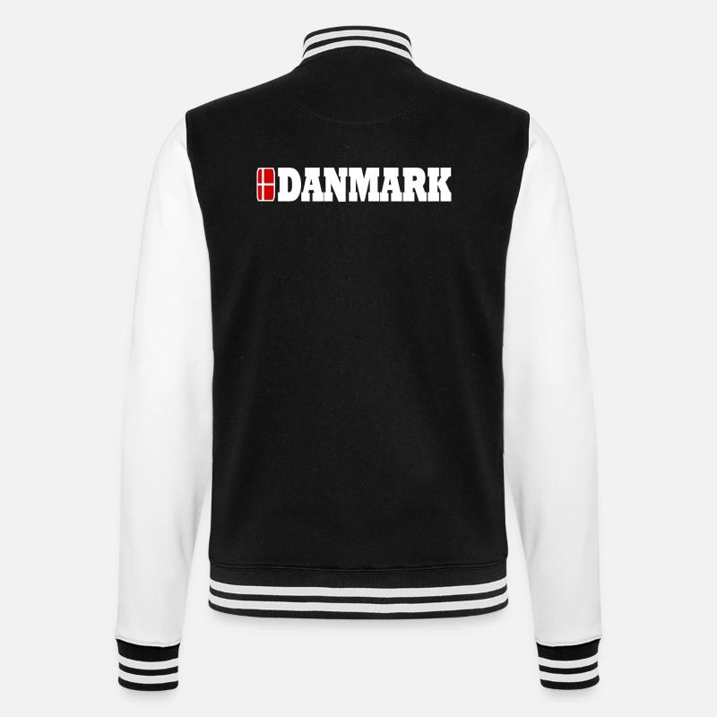 Danemark - Veste Teddy - noir/blanc