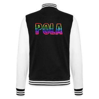 pola rs regenbogen - College-Sweatjacke - Schwarz/Weiß - Hinten - Marisol (170cm)