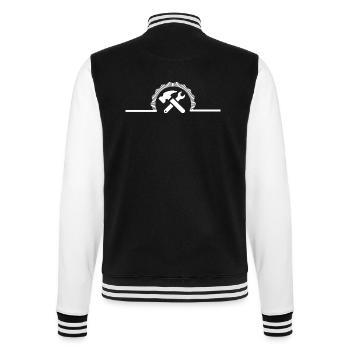 Artisan bricoleur Artisan Artisan Outil Construction - Veste Teddy - noir/blanc - Dos - Marisol (170cm)