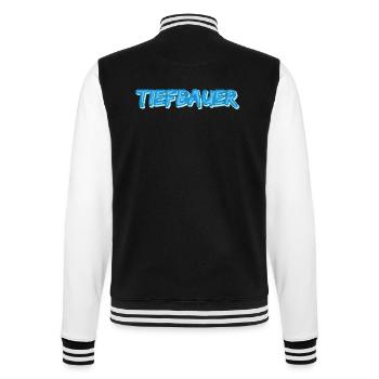 Ingénieur civil comme métier - Veste Teddy - noir/blanc - Dos - Marisol (170cm)