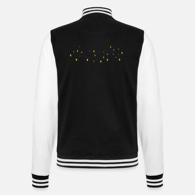 Étoile Motif Étoile - Veste Teddy - noir/blanc