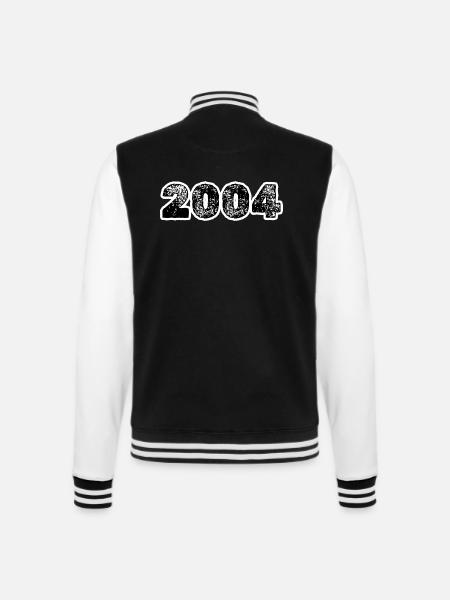 2004 - College Sweat Jacket - black/white