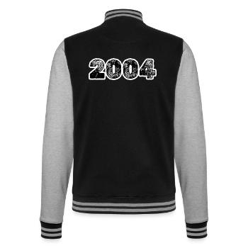 2004 - College Sweat Jacket - black/heather grey - Back - Marisol (170cm)