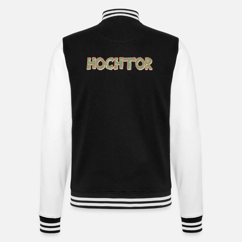 Cadeau pour Hochtor - Veste Teddy - noir/blanc