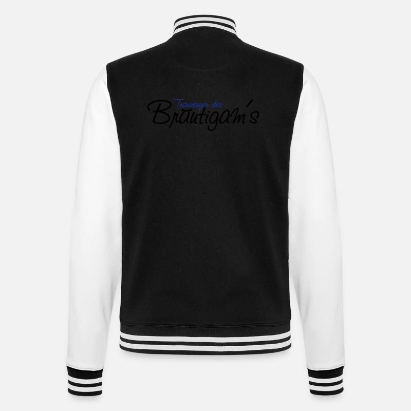 trauzeugin_des_braeutgams - Veste Teddy - noir/blanc