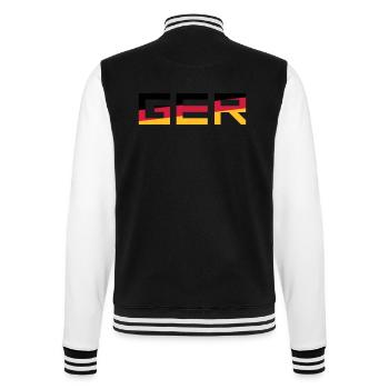 GER Team Germany Germany Couleurs Noir Rouge Go - Veste Teddy - noir/blanc - Dos - Marisol (170cm)