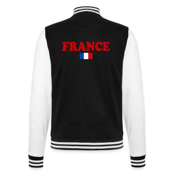 France - Veste Teddy - noir/blanc - Dos - Marisol (170cm)