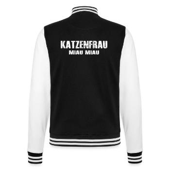 Dancing Dance Music - College-Sweatjacke - Schwarz/Weiß - Hinten - Marisol (170cm)