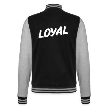 Loyauté loyale - Veste Teddy - noir/gris chiné - Dos - Marisol (170cm)