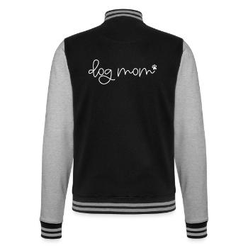 Maman chien - Veste Teddy - noir/gris chiné - Dos - Marisol (170cm)