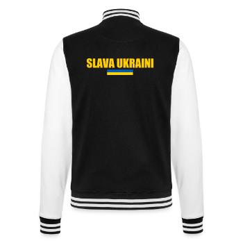 Slava ukraini - Veste Teddy - noir/blanc - Dos - Marisol (170cm)