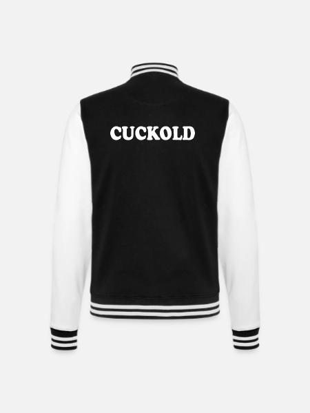 Cuckold - Veste Teddy - noir/blanc