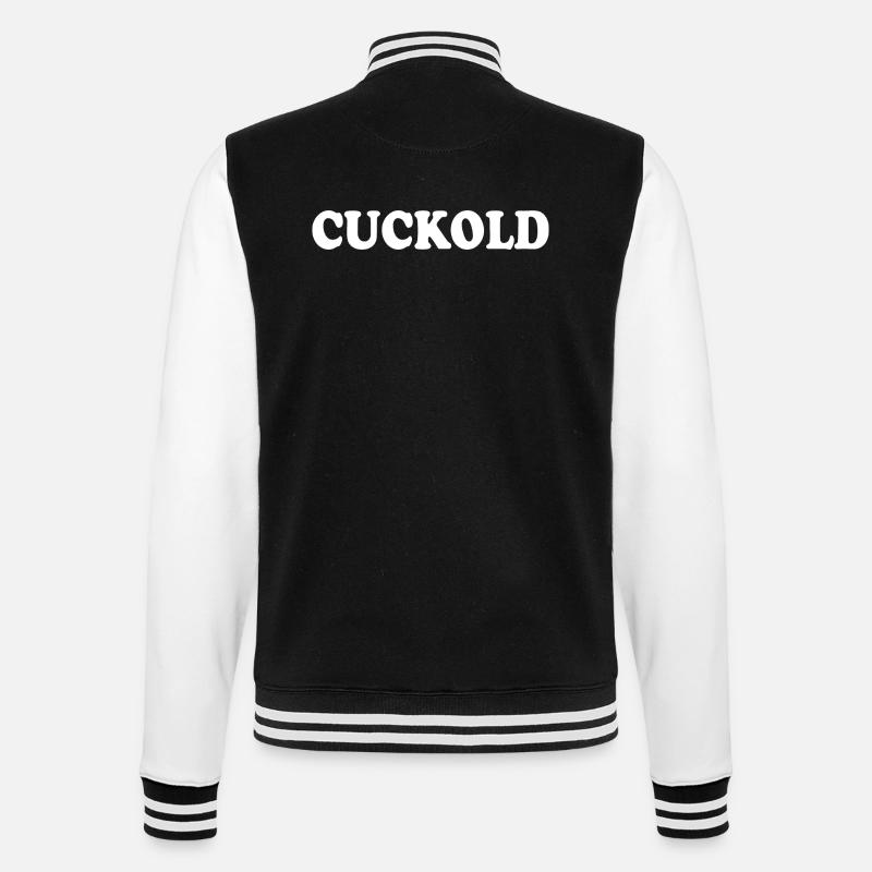 Cuckold - Veste Teddy - noir/blanc