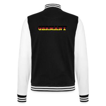 germany - College-Sweatjacke - Schwarz/Weiß - Hinten - Marisol (170cm)