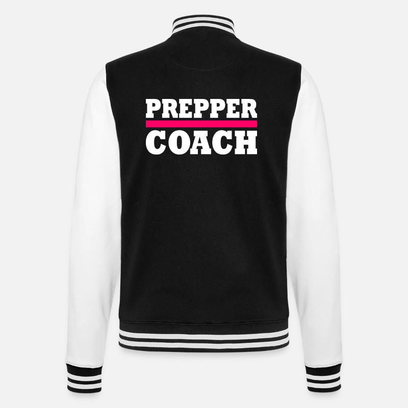 Prepper - Veste Teddy - noir/blanc