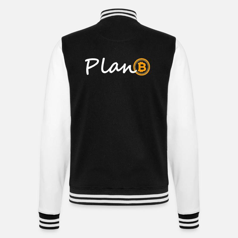 plan B - Veste Teddy - noir/blanc