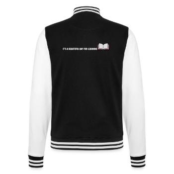 belle journée pour apprendre - Veste Teddy - noir/blanc - Dos - Marisol (170cm)