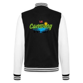 life Camping - Veste Teddy - noir/blanc - Dos - Marisol (170cm)