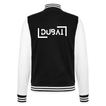 Dubai - College-Sweatjacke - Schwarz/Weiß - Hinten - Marisol (170cm)