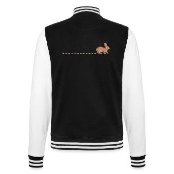 Rabbit Tracks Rabbit Rabbit Tracks Rabbit Tracks Rabbit Track Rabbit - College Sweat Jacket - black/white - Back - Marisol (170cm)